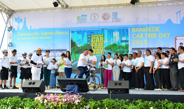 Bangkok Car Free Day 2013